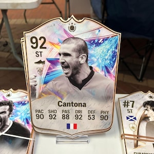Eric Cantona Card - Etsy