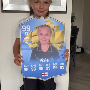 Personalised FIFA Football Card – Fully Custom 3MM Foamex Print! image 4