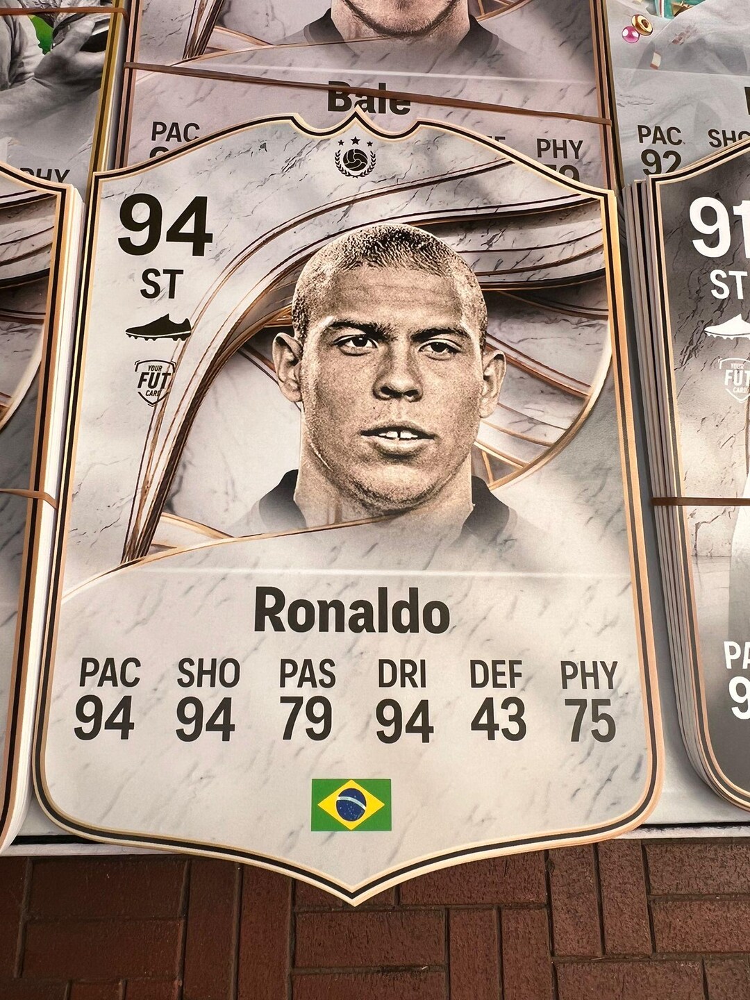 Ronaldo R9 Icon EAFC FIFA 26 FUT Card – Foamex Wall Art! - Etsy