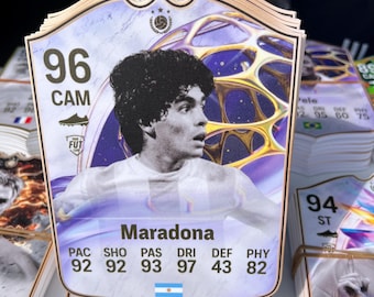 Diego Maradona EA FC Fifa Card - Printed on 3MM Foamex!