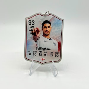 Jude Bellingham England Fifa EAFC Acryl Schlüsselanhänger!