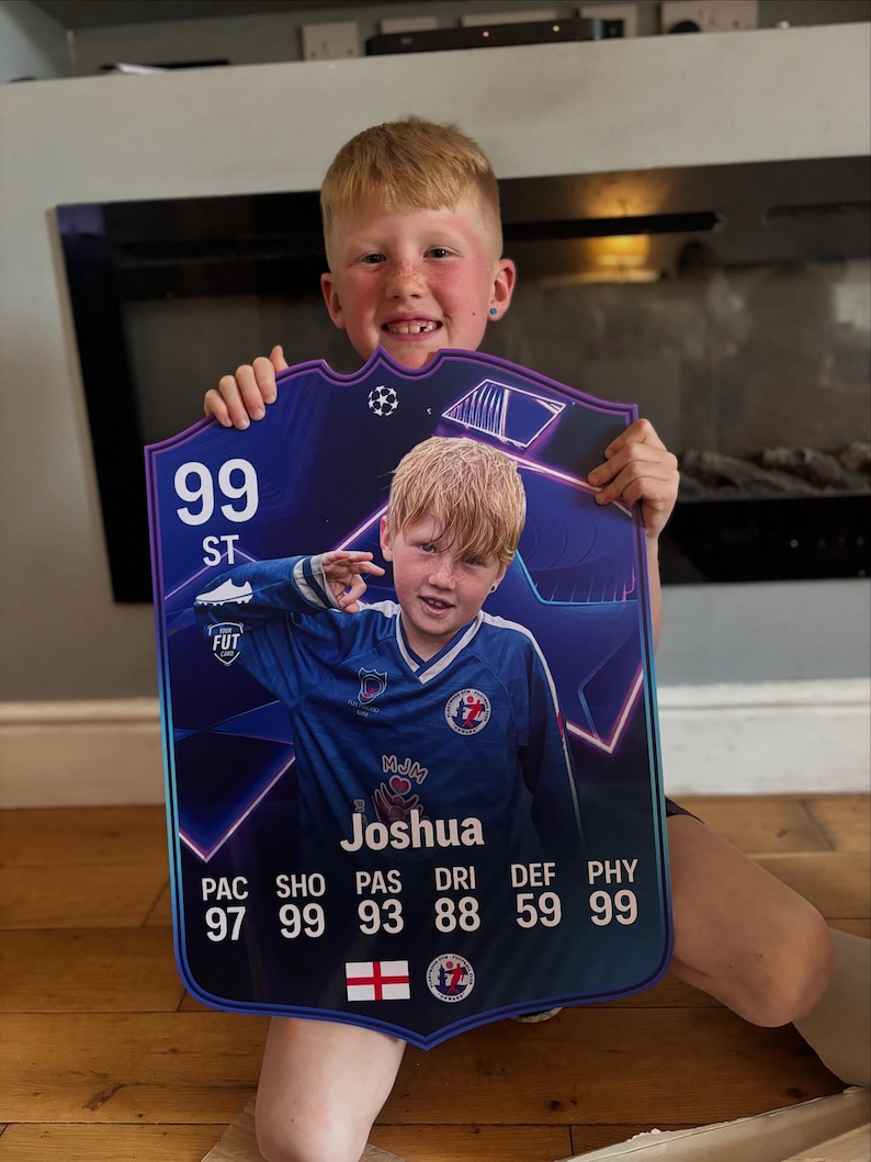 Personalised FIFA Football Card – Fully Custom 3MM Foamex Print! image 13