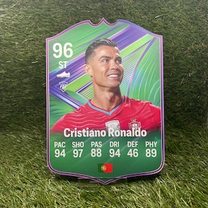Ronaldo card signed - Etsy 日本