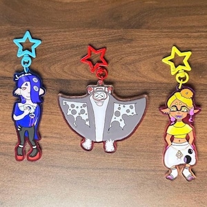 Splatoon | Deep cut idols acrylic keychains