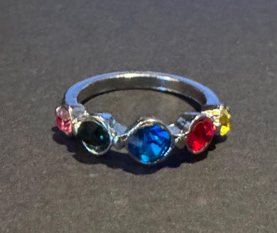 Multi-Color Stone Ring