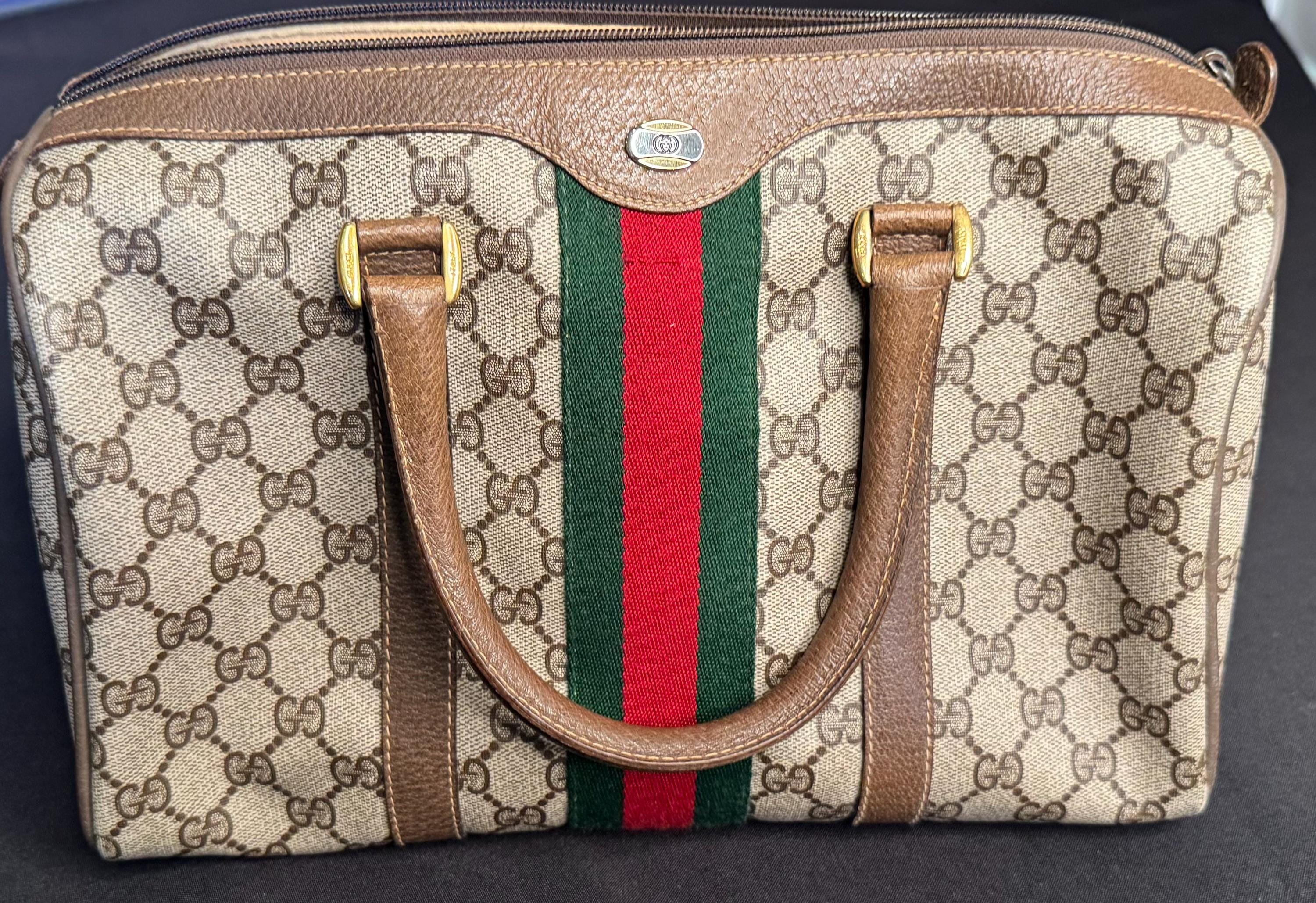 Gucci Vintage Boston - Etsy