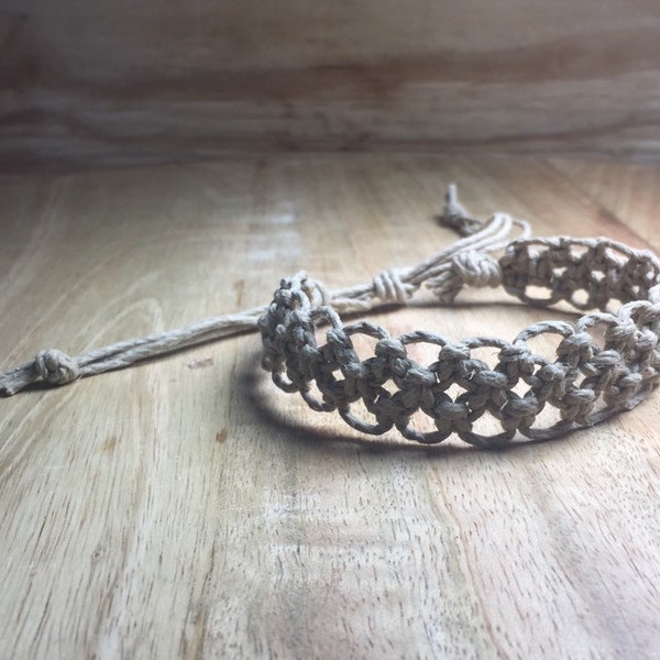 Hemp Anklet Etsy