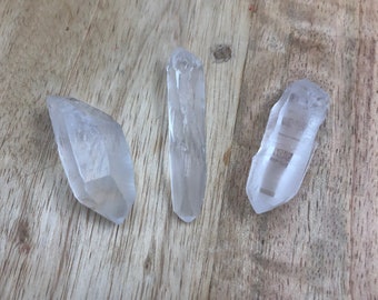 Lemurian Seed Crystal Natural Quartz Stone Point