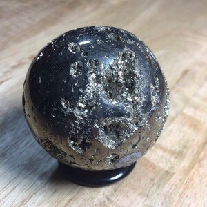 Pyrite Sphere with Stand
