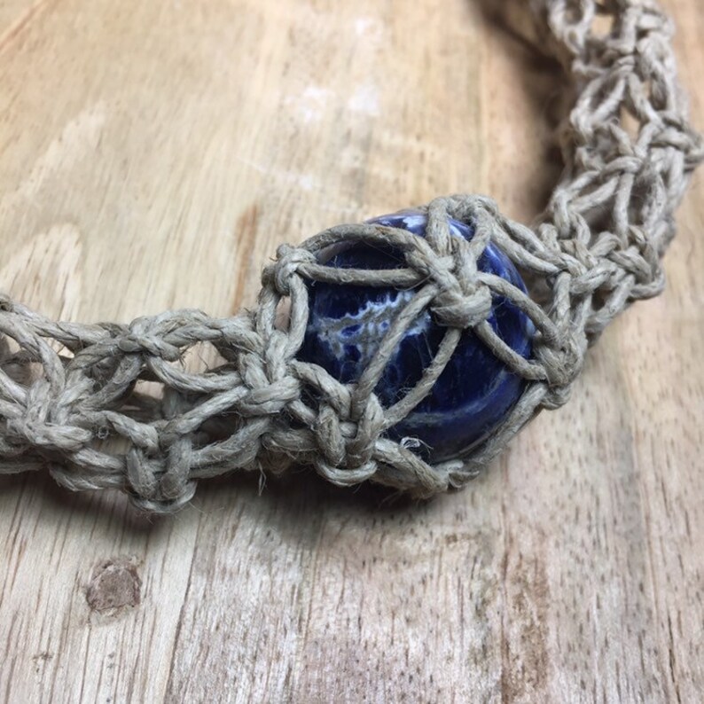 Hemp Necklace 12 Strand Rope Style Weave With Your Choice of Etsy