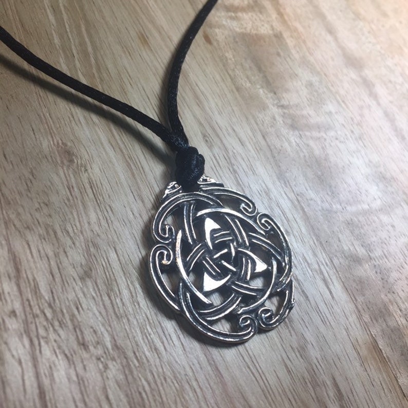 The Celtic Knot Trinity Pendant Necklace for Jewelry image 1