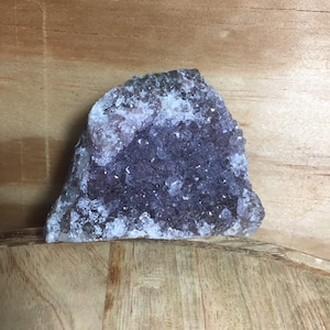 Amethyst Crystal Druzy Specimen Geode