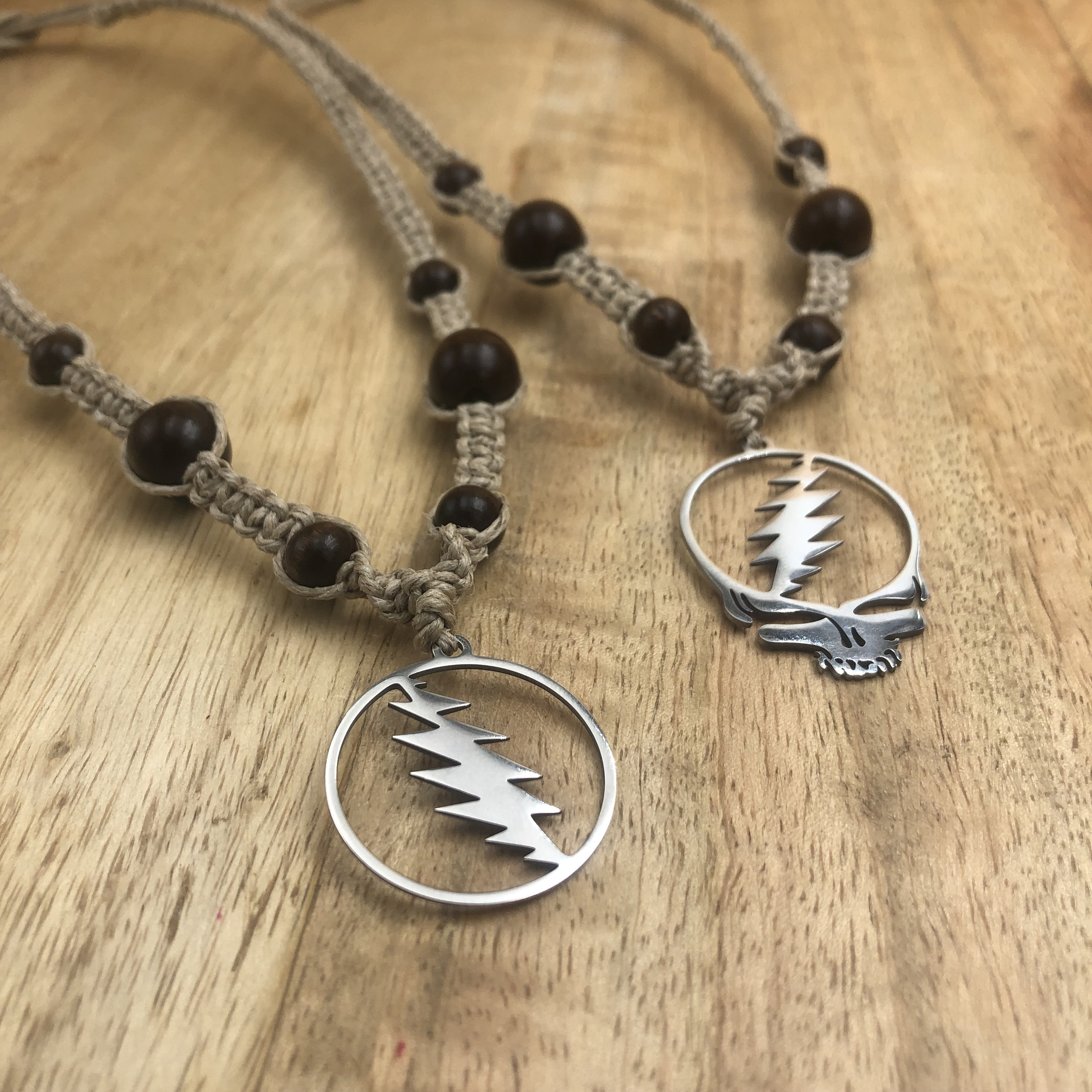 Grateful dead hemp necklace - Etsy 日本
