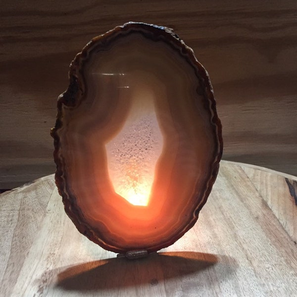 Agate Candle Holder Etsy