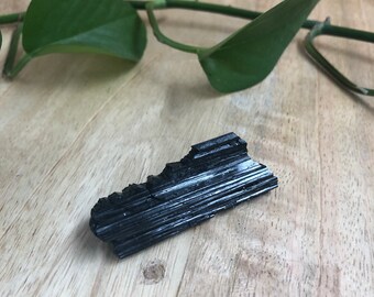 Black Tourmaline Crystal Haystack Mineral Specimen