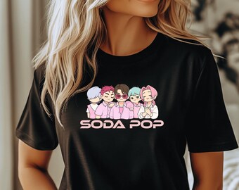 KPOP Soda Pop Shirt | Demon Hunters | Kpop Fan Gift | Bella Canvas 3001