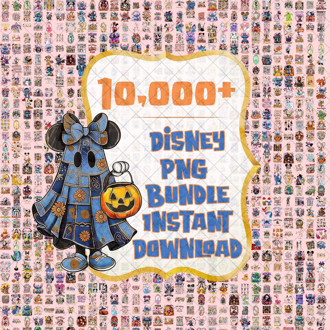 10000+ Disney All Character Png Bundle, Mouse and Friends Png, Disney ...