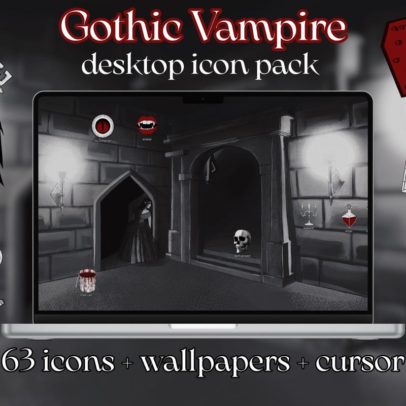 Gothic Cursors Etsy Gothic Cursors Etsy