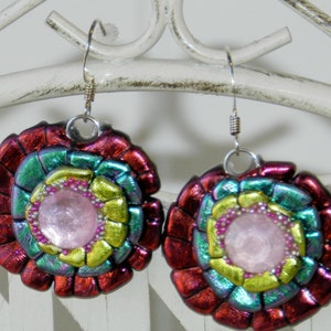 OWL EYE EARRINGS.