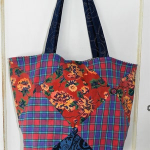 PATTY PATCHWORK- Hand made Market Bag