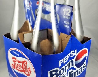 4 PACK 12 oz PEPSI Bottles Early 1900s Limited Edition Replica 90s Throwback