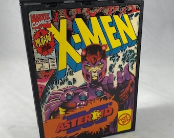 Pocket Comics X-Men Asteroid M 1994 Toy Biz Vintage Complete with Accessories Shown Magneto and Beast Play Set
