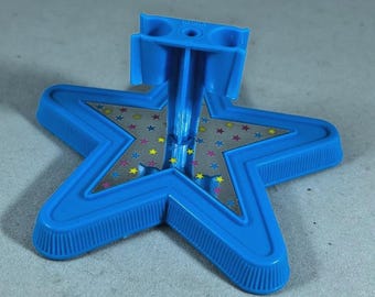 Barbie Pose Me Pretty Blue Star Doll Stand Mattel 1989