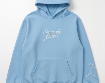 Handmade Salish Matter Yellow Hoodie - Unisex Sincerely Yours Oversized Fleece Hoodie -Cosplay Costume