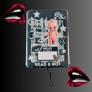 Lesen & Rot Kindle Insert Nur digitaler Download / Kindle Zubehör / Elder Emo