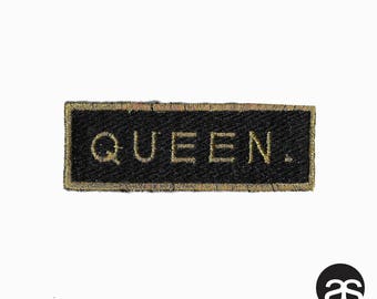 QUEEN. Iron-on Patch