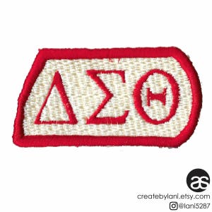 Sorority Iron-on Patch – Delta Sigma Theta