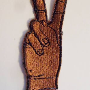 Peace Iron-on Patch image 1