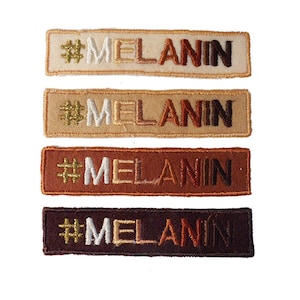 Melanin Iron-on Patches