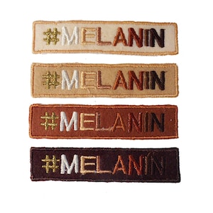 Melanin Iron-on Patches image 1