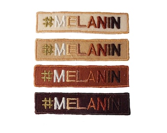 Melanin Iron-on Patches