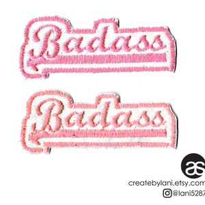 Badass Iron-on Patch