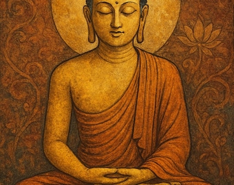 Luxury Buddha Wall Art for Living Room