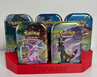 Acrylic Display Case For Small Pokémon Booster Tins - Clear Protective Showcase By Luna Fabrication