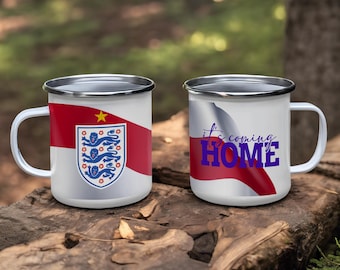 England Football Mug, It's Coming Home Mug, England Three Lions, Football Gift, Soccer Mug, England Flag Mug, World Cup Mug, Sport Mug