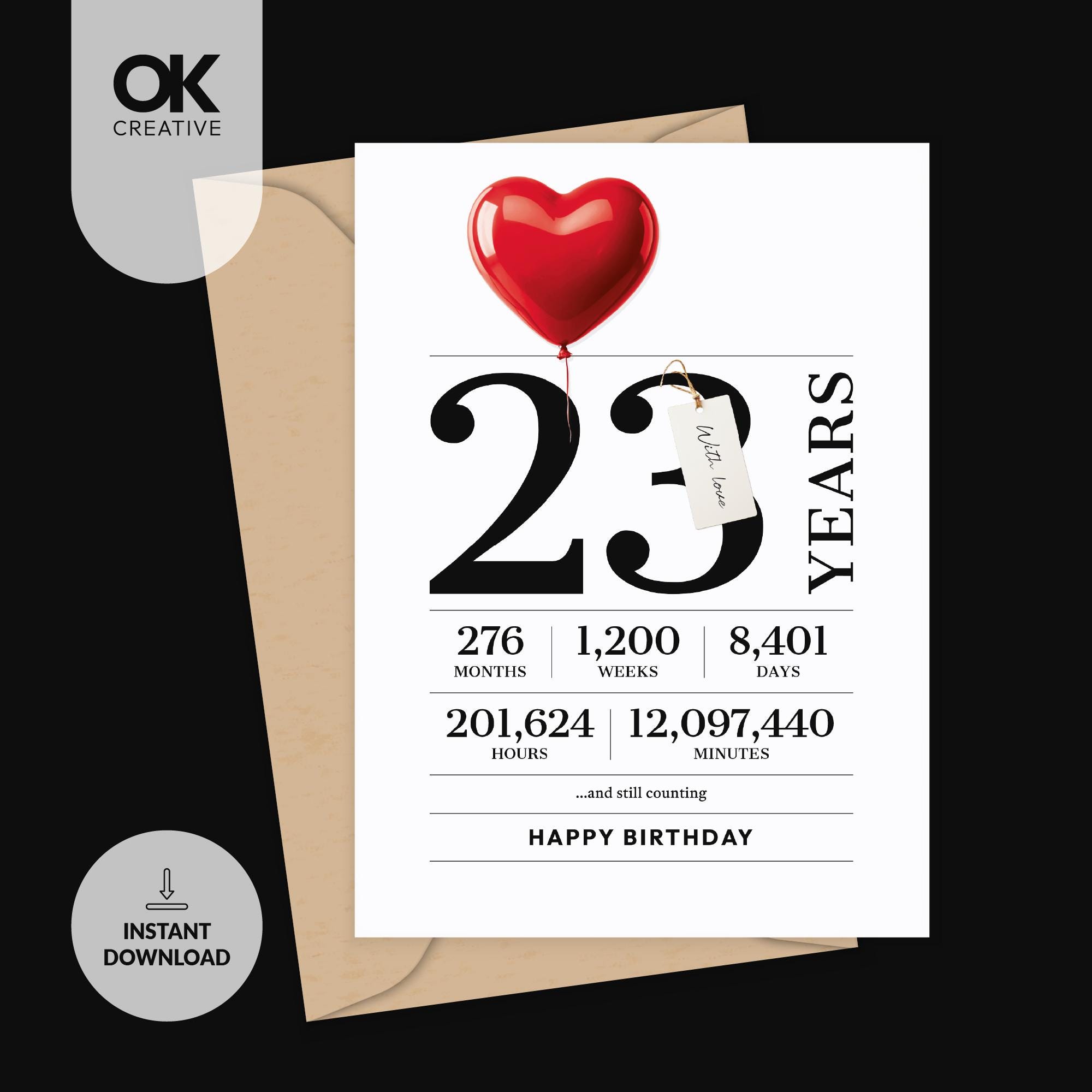 Printable Birthday Facts 2003 - Etsy