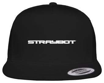 Cyberpunk Streetwear Cap STRAYBOT Logo Snapback Minimal Techwear Hat