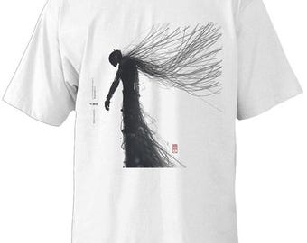 Straybot Robot Graphic T Shirt: Streetwear Oversized Tee, Thread Loss Design