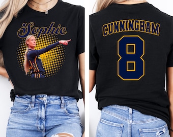 Comfort Colors® Sophie Cunningham Shirt, Pointing Meme Basketball Tee, Indiana Sports Fan Tshirt, Retro Enforcer Jersey Style Top