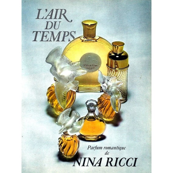 Nina Ricci NEW L'air Du Temps Perfume & Soap Savon 100ml + Mini