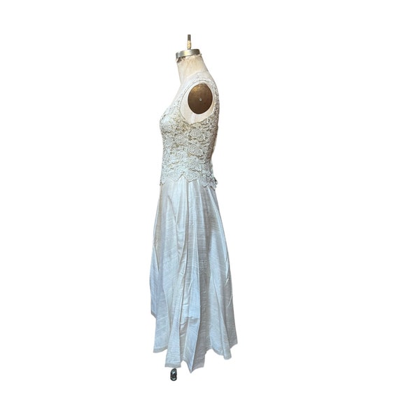 1990s Gigi Clarke Lace Corset Dress Luxury Set Du… - image 5