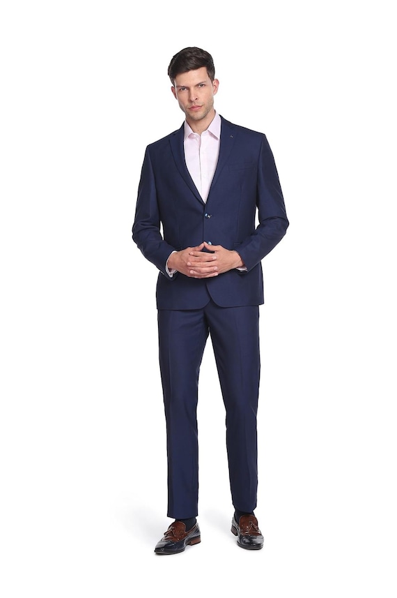 navy blue suit with hot pink dress Pink Dress Navy Suit Prom