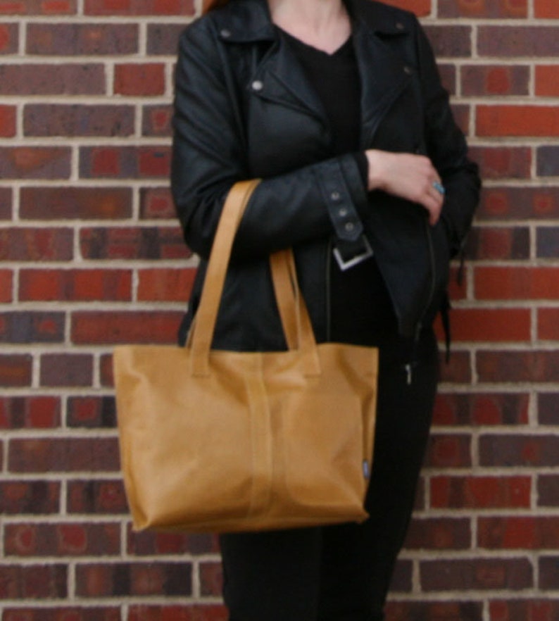 yellow leather mini tote bag-leather tote bags women-everyday tote bag leather-mini market tote bag-yellow hand bag leather mini tote bag
