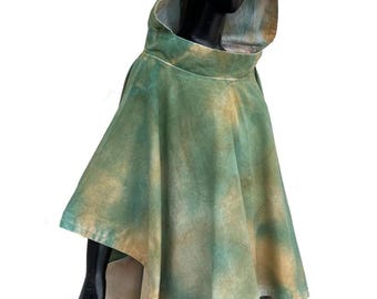 Princess Leia Endor Poncho | Star Wars Return of the Jedi ROTJ Cosplay Cloak | Leia Organa Inspired Costume | Handmade Cape Outfit Accessory