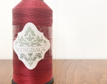 Red Upholstery Thread Heavy Duty Sewing Thread | Sewing Supplies | Nylon Thread For Sewing Leather | Upholstery Tools | Upholstery Notions