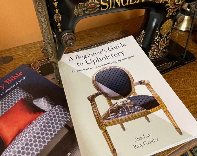 A Beginner's Guide to Upholstery Book Etsy